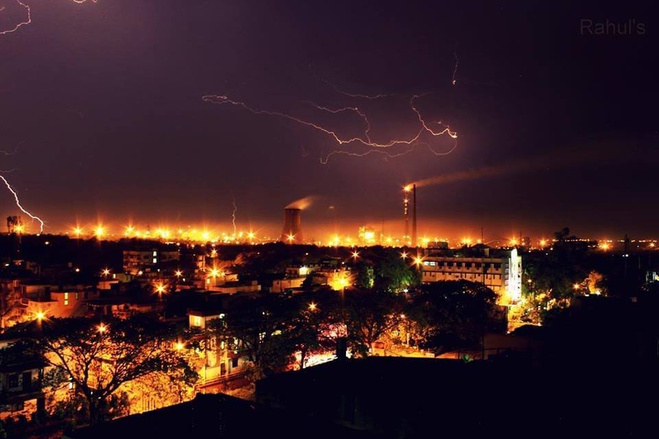 Durgapur at Night